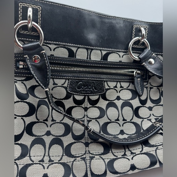 Coach Penelope Signature Shoulder / Tote Bag | Good Used Condition - Picture 10 of 17